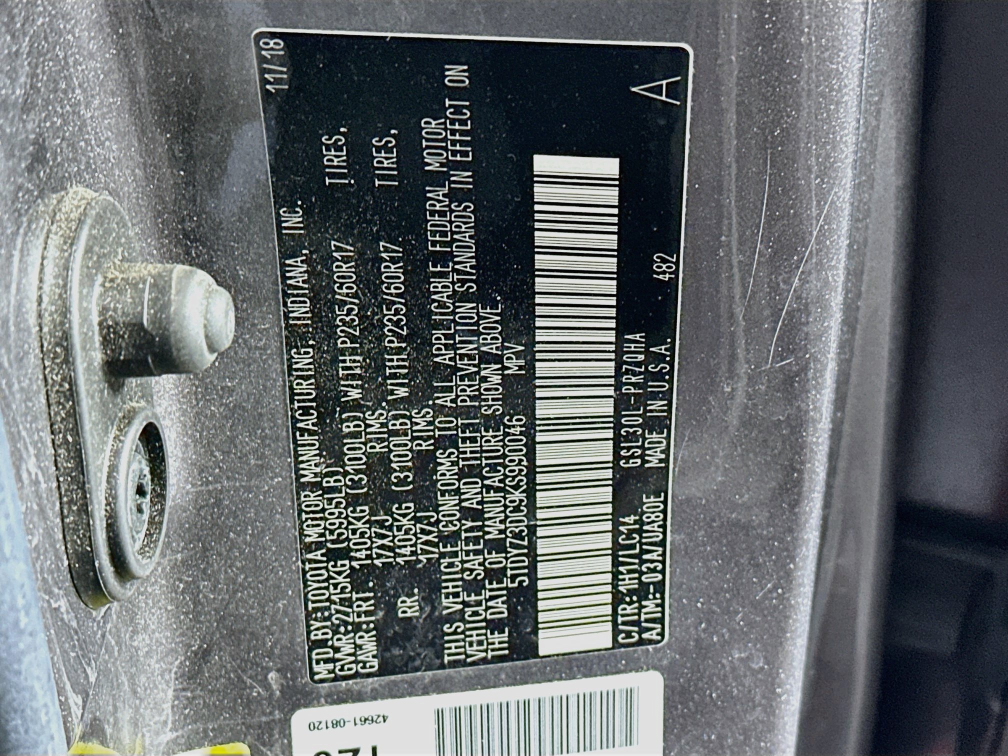Used 2019 Toyota Sienna XLE FWD image 12