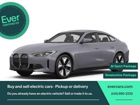 Used 2024 BMW i4 eDrive35 w/ M Sport Package RWD image 1