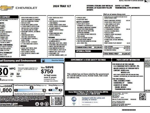 Used 2024 Chevrolet Trax LT w/ Driver Confidence Package FWD image 5