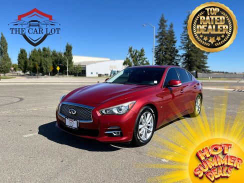 Used 2014 INFINITI Q50 Premium w/ Deluxe Touring Package RWD image 1