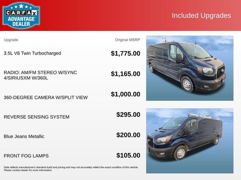 Used 2022 Ford Transit 250 Low Roof AWD image 13