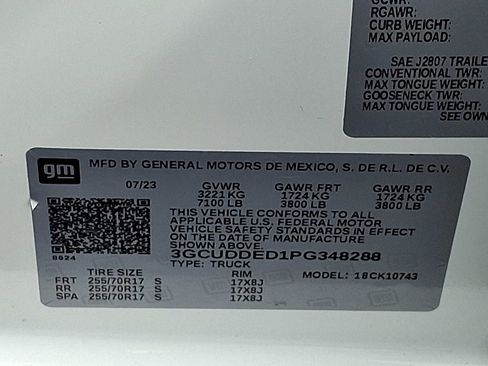 Used 2023 Chevrolet Silverado 1500 LT w/ Protection Package image 25