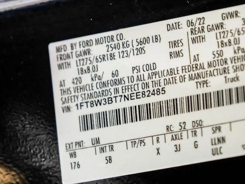 Used 2022 Ford F350 Lariat w/ Lariat Ultimate Package image 54