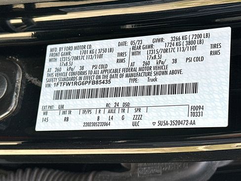 Certified 2023 Ford F150 Raptor w/ Raptor Carbon Fiber Package AWD/4WD image 33