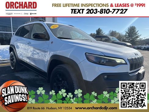 Used 2022 Jeep Cherokee Trailhawk w/ Sun, Sound & Nav Group image 1