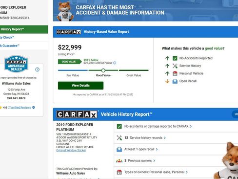 Used 2019 Ford Explorer Platinum image 4