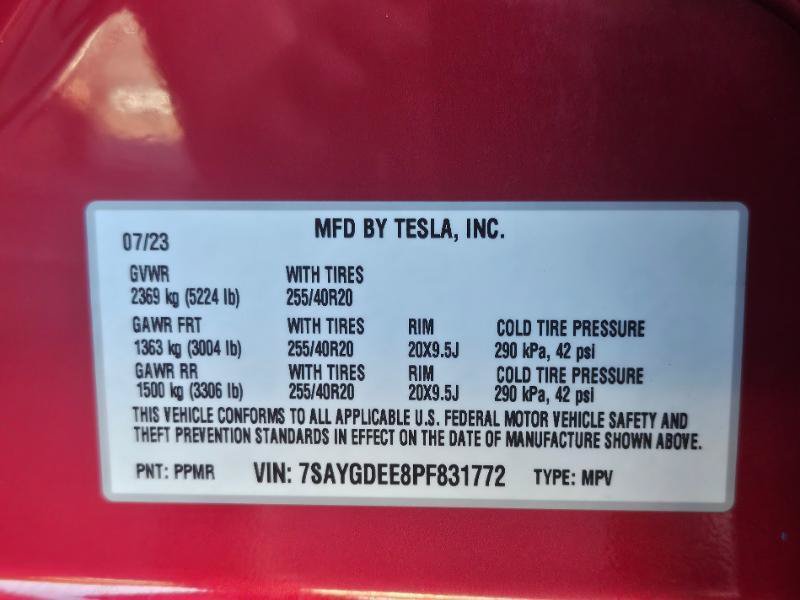 Used 2023 Tesla Model Y Long Range AWD/4WD image 36