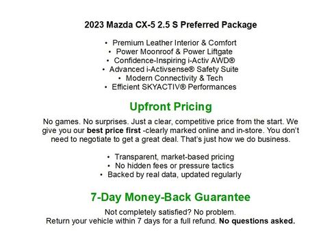 Used 2023 MAZDA CX-5 AWD 2.5 S image 2