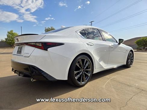 Certified 2021 Lexus IS 350 F Sport w/ Navigation Package RWD image 7