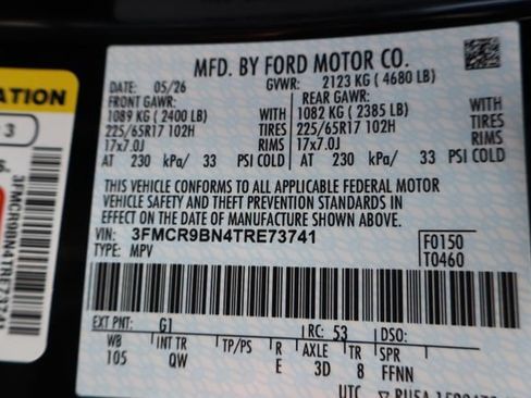 New 2026 Ford Bronco Sport Big Bend AWD/4WD image 24