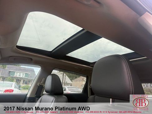 Used 2017 Nissan Murano Platinum w/ Platinum Technology Package AWD/4WD image 11
