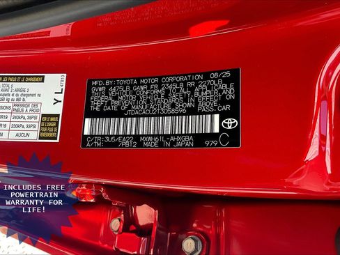 New 2026 Toyota Prius Plug-In Hybrid FWD image 17