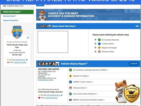 Used 2022 RAM 1500 Limited image 13