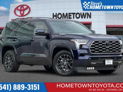 New 2025 Toyota Sequoia Platinum