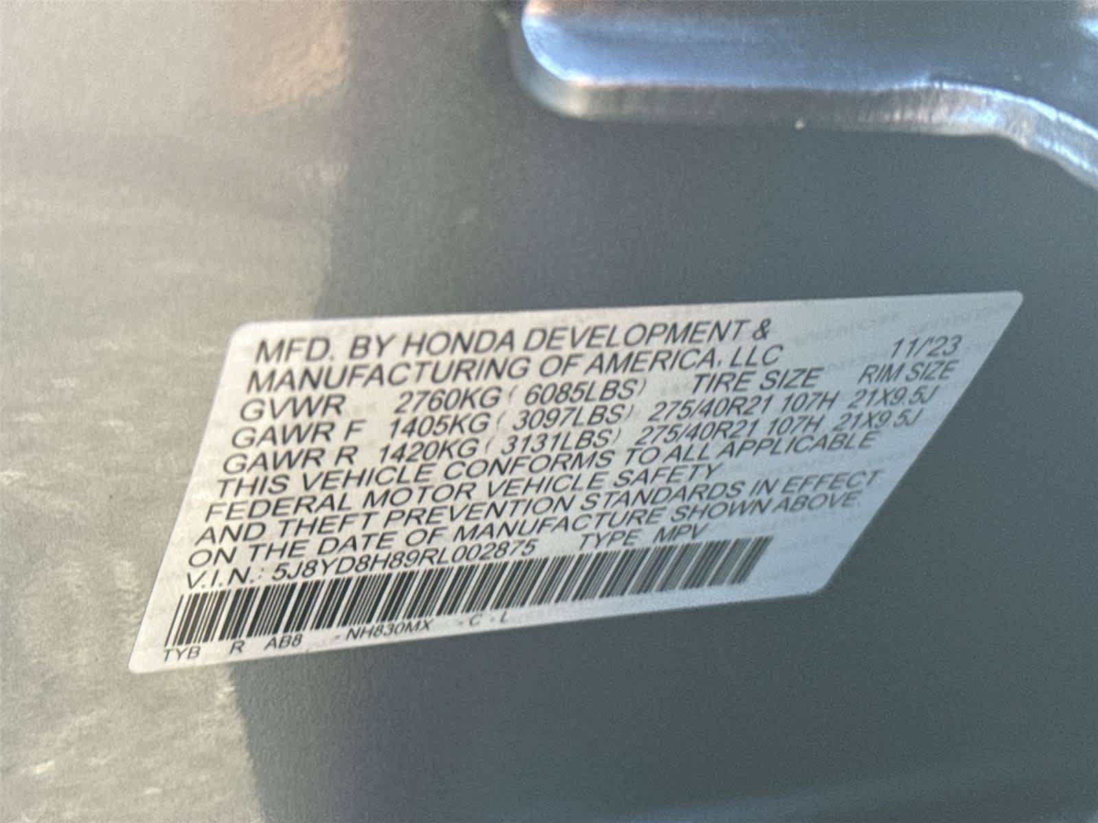 Certified 2024 Acura MDX Type S w/ Advance Package AWD/4WD image 33