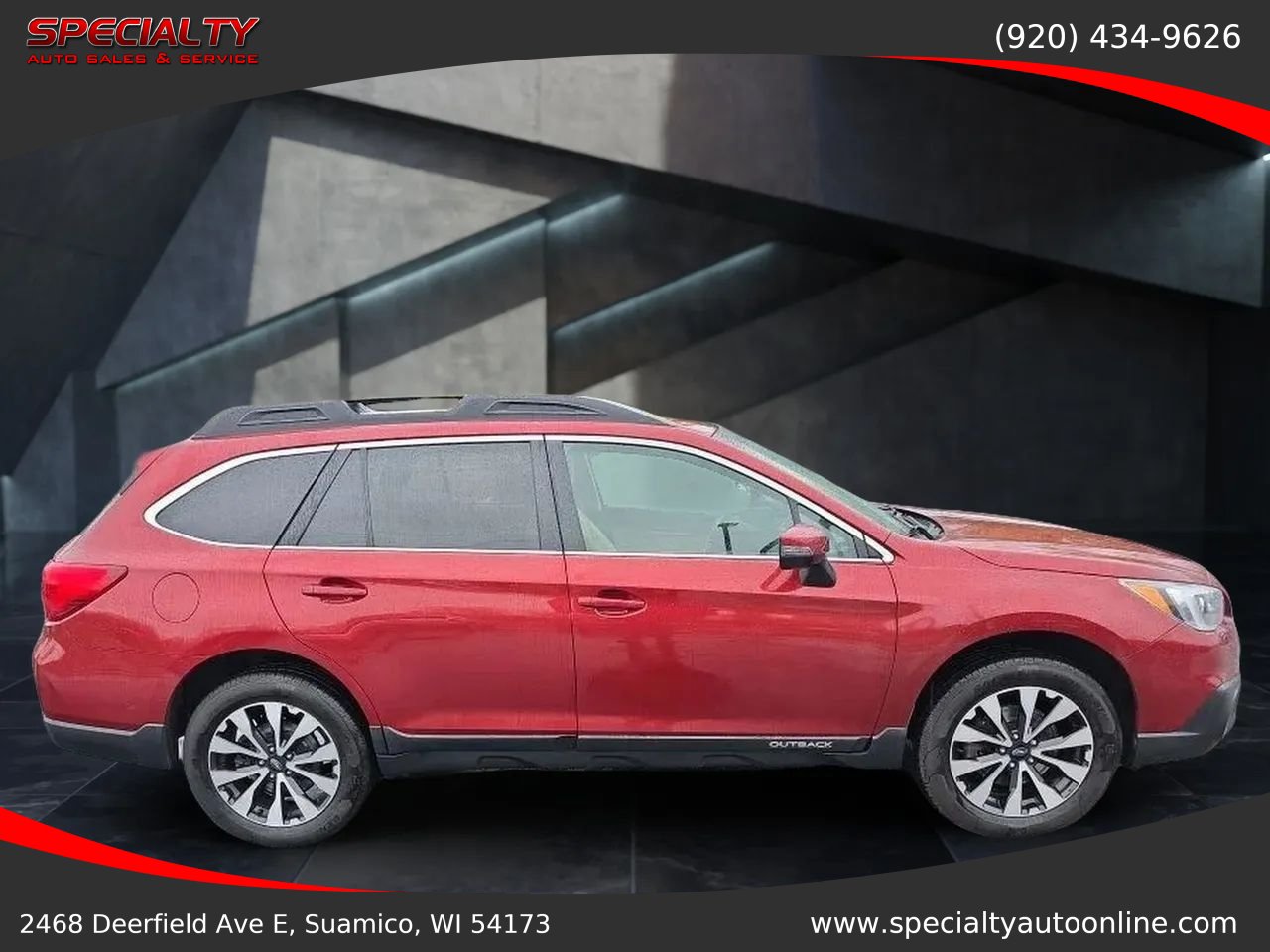 Used 2017 Subaru Outback 2.5i Limited AWD/4WD image 10