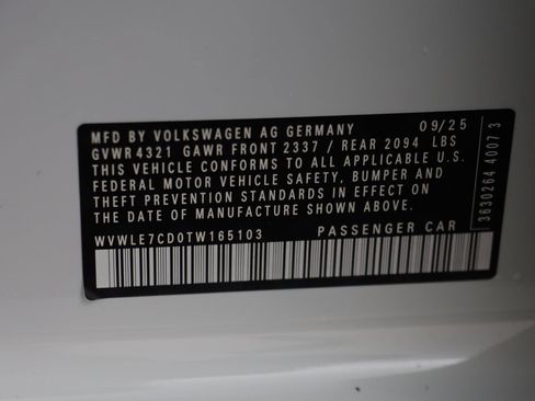 New 2026 Volkswagen Golf S image 24