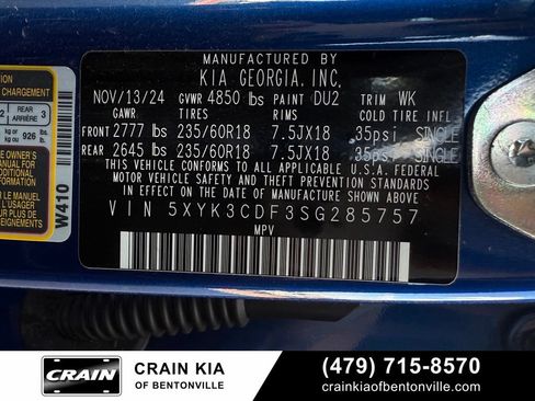 Certified 2025 Kia Sportage EX w/ Premium Package AWD/4WD image 30