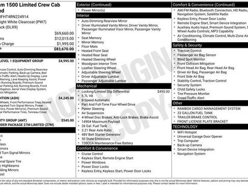 Used 2024 RAM 1500 Limited AWD/4WD image 6