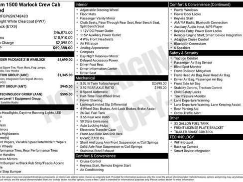 New 2025 RAM 1500 Classic Warlock image 4