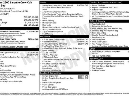 Used 2016 RAM 2500 Laramie w/ Sport Appearance Group image 9