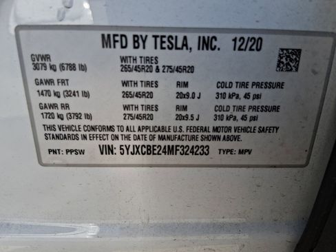 Used 2021 Tesla Model X Long Range image 18