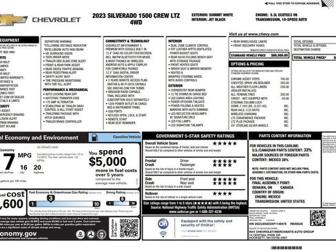 Used 2023 Chevrolet Silverado 1500 LTZ image 2