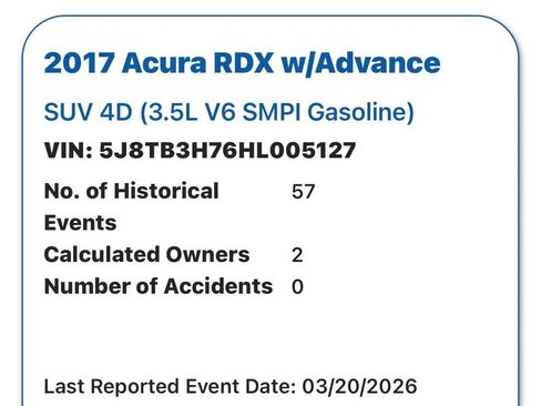 Used 2017 Acura RDX FWD w/ Advance Package image 11
