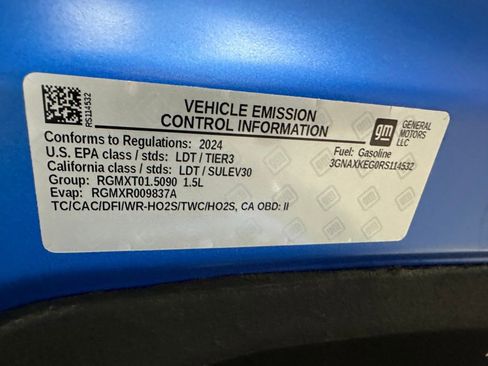 Certified 2024 Chevrolet Equinox LT w/ LPO, Floor Liner Package image 39