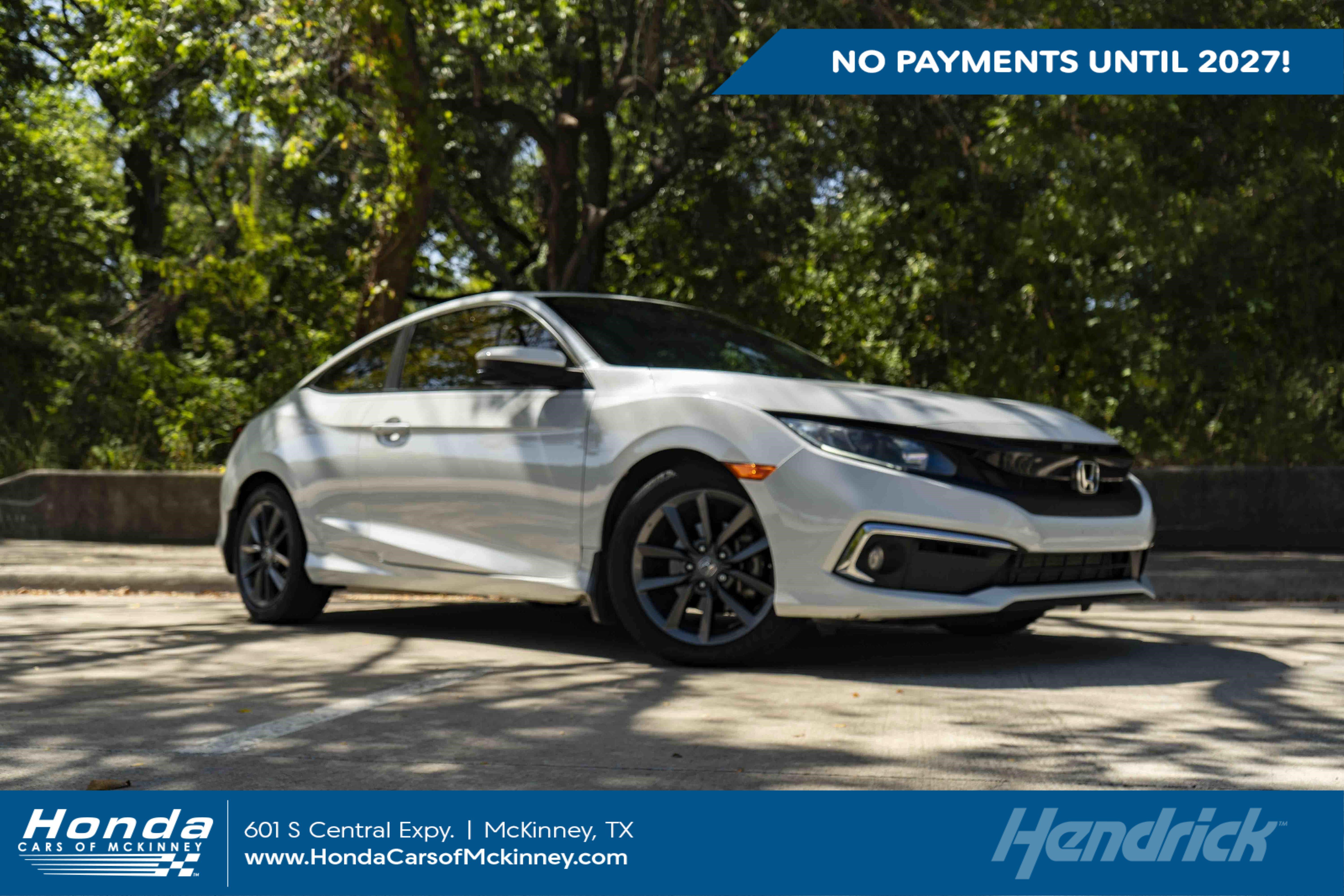 Certified 2020 Honda Civic EX image 1