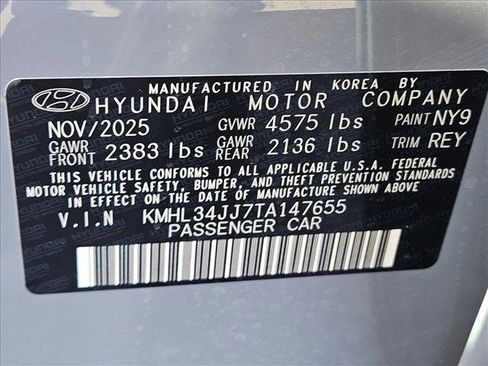 New 2026 Hyundai Sonata SEL image 17