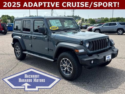 New 2025 Jeep Wrangler Unlimited Sport image 1