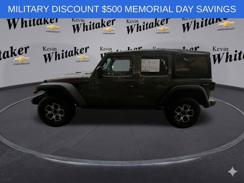 Used 2021 Jeep Wrangler Unlimited Rubicon AWD/4WD image 3
