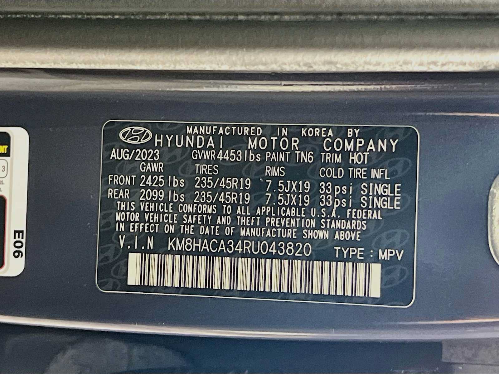 Certified 2024 Hyundai Kona N Line AWD/4WD image 34