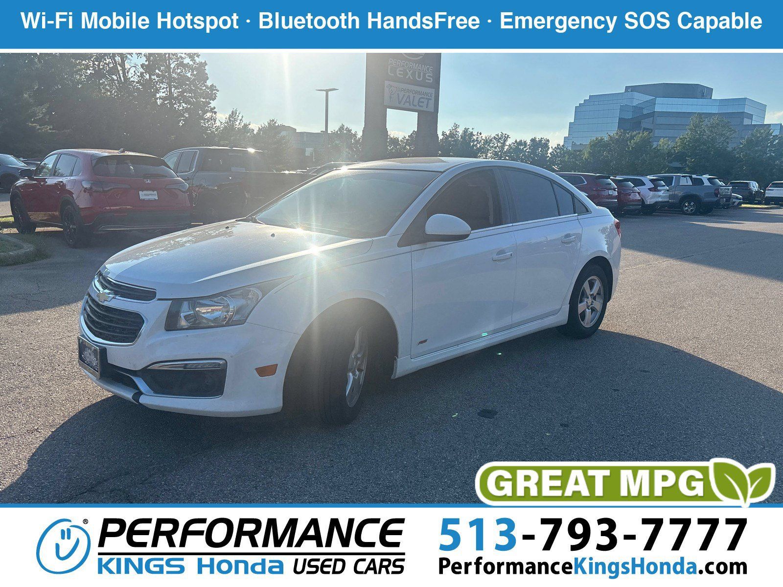 Used 2016 Chevrolet Cruze LT FWD image 1