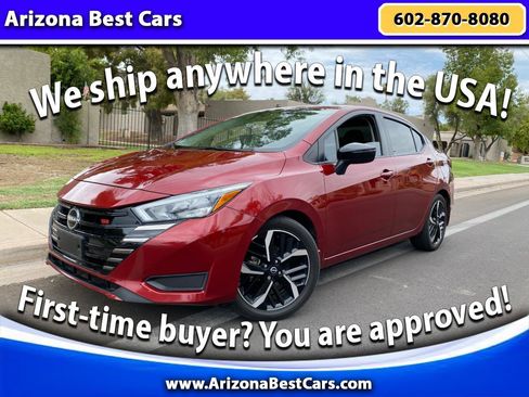 Used 2023 Nissan Versa SR w/ Trunk Package FWD image 1