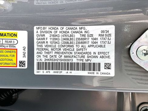 Certified 2025 Honda CR-V LX image 16