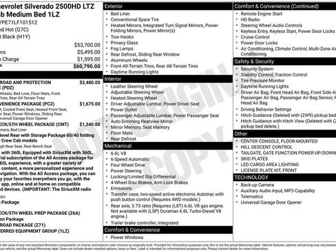 Used 2020 Chevrolet Silverado 2500 LTZ AWD/4WD image 5