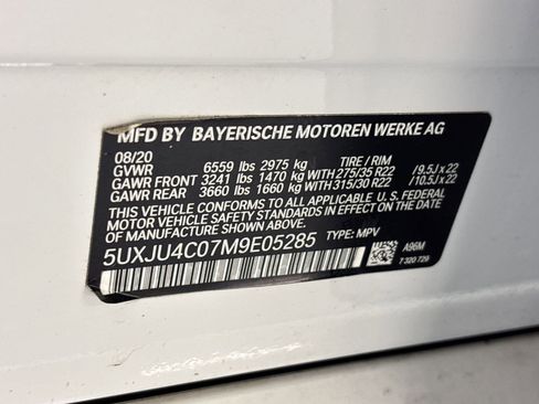 Used 2021 BMW X5 M50i w/ Executive Package AWD/4WD image 19