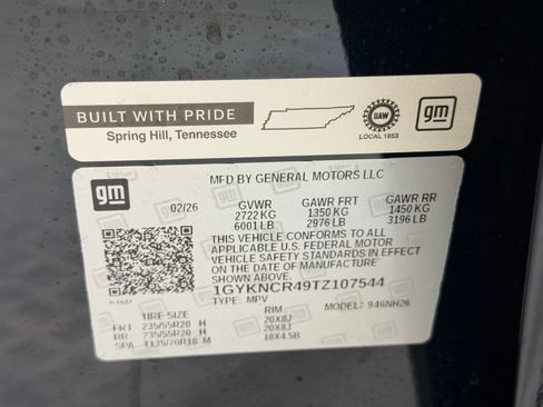 New 2026 Cadillac XT5 Premium Luxury w/ Driver Assist Package FWD image 20