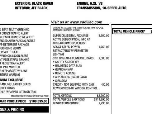 Used 2023 Cadillac Escalade Sport Platinum image 19