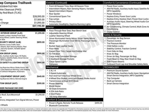 Used 2017 Jeep Compass Trailhawk w/ Leather Interior Group image 23