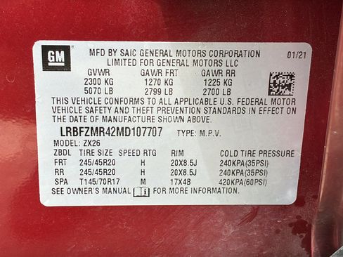 Used 2021 Buick Envision Preferred w/ Sport Touring Package AWD/4WD image 27