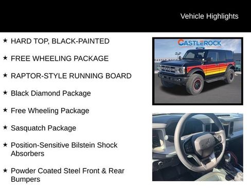 New 2025 Ford Bronco Big Bend w/ Black Diamond Package image 7