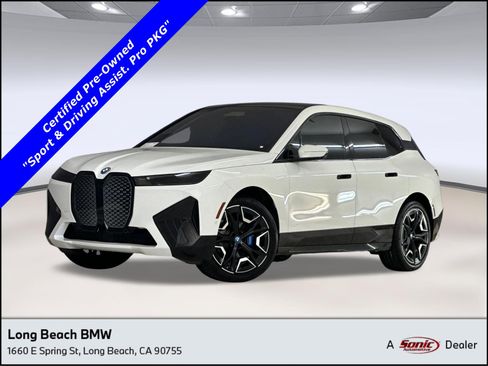Certified 2024 BMW iX xDrive50 w/ Sport Package AWD/4WD image 1