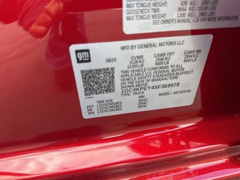 New 2025 Chevrolet Silverado 2500 LTZ w/ LTZ Convenience Package image 31