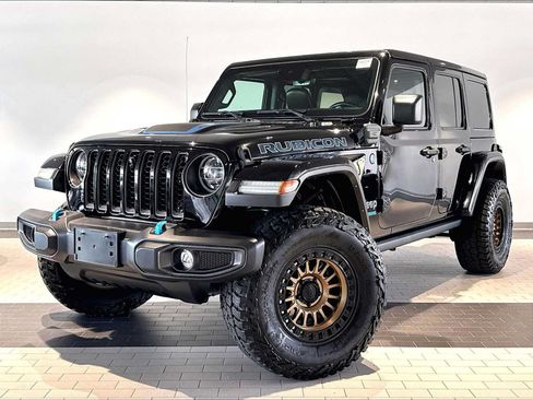 Used 2021 Jeep Wrangler Unlimited Rubicon 4xe w/ Cold Weather Group AWD/4WD image 1
