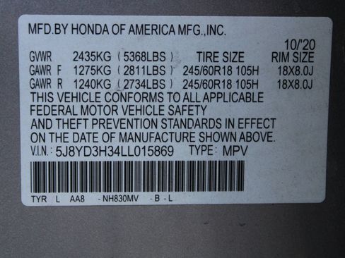 Used 2020 Acura MDX FWD image 34