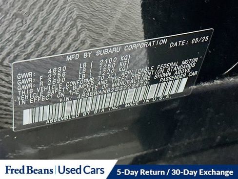 Used 2025 Subaru Legacy Limited image 36