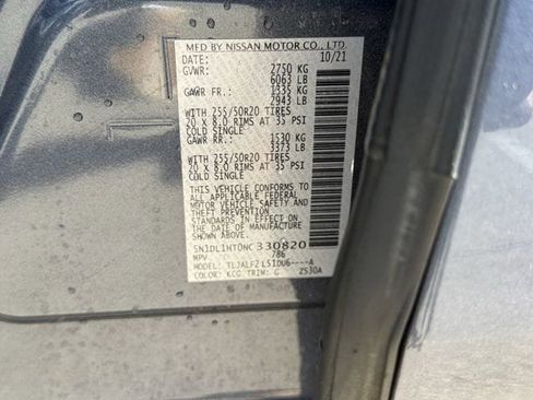 Used 2022 INFINITI QX60 Autograph w/ Cargo Package FWD image 38